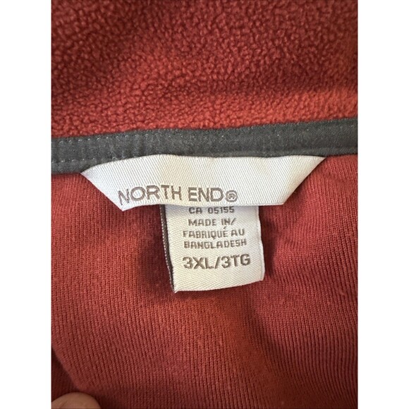 North End Excursion Trail Fabric-Block Micro Fleece Jacket Men's SZ 3XL - Picture 7 of 9
